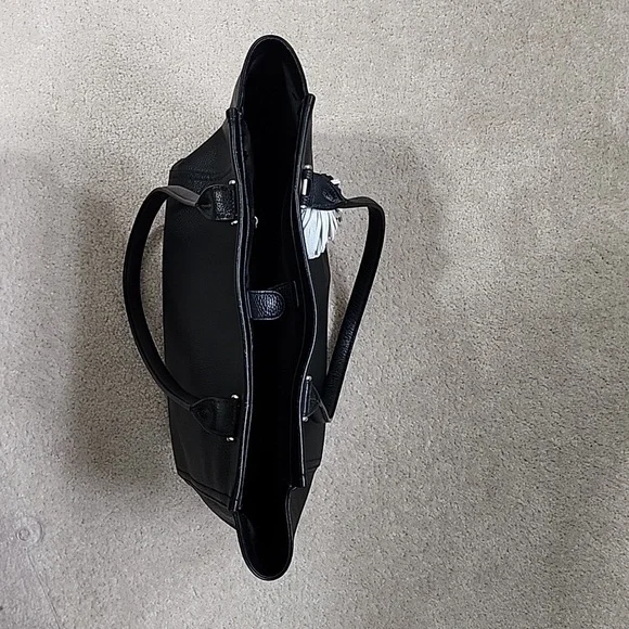 Kate Spade Designer Tote - Black w/ Tassels - Picture 6 of 10